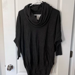 Thin, cowl neck sweater